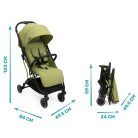 Chicco TROLLEYme babakocsi automata zárral  0h + Lime