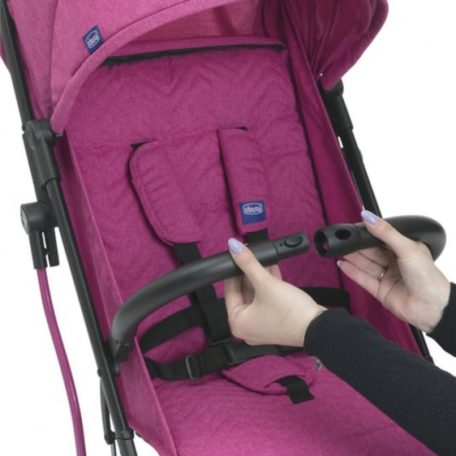 Chicco TROLLEYme babakocsi automata zárral  0h + Aurora Pink