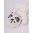Yo!club téli kesztyű 12 cm - ekrü/kutya