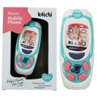 Chipolino Gyerekjáték mobiltelefon zenével és fénnyel - blue