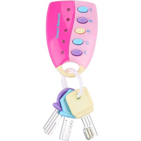 Chipolino Gyerekjáték távirányító és kulcsok - pink