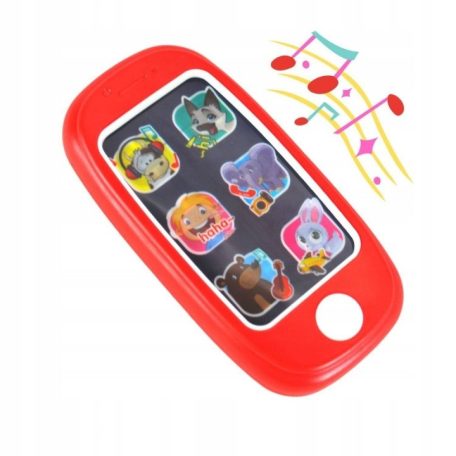 Chipolino játéktelefon hanggal és fényekkel