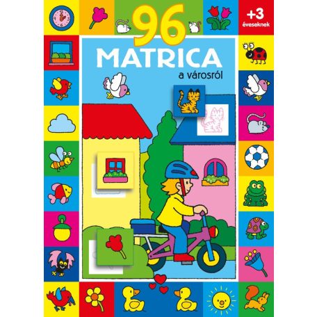 96 matrica a városról 