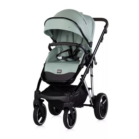 Chipolino Imperium 3 az 1-ben újszülött babakocsi - Matcha