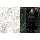 Rejtőzködő hercegnők - Kifestőfüzet kaparós és színezős oldalakkal 