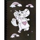 Neon színező 1. - rózsaszín