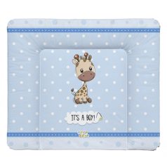   Babastar puha pelenkázó lap 85*75 cm - It's a boy ! zsiráf kék