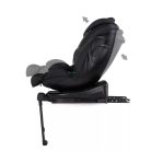 Chipolino Hypnotic Plus autósülés I-Size 40-150cm - charcoal 