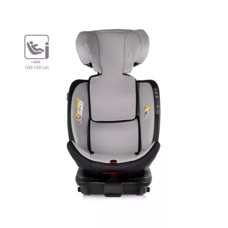 Chipolino Hypnotic Plus autósülés I-Size 40-150cm - platinum 