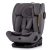 Chipolino Techno iGrow autósülés Isofix 40-150cm - charcoal 