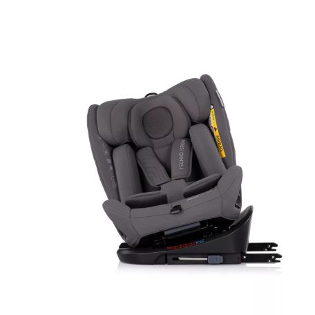 Chipolino Techno iGrow autósülés Isofix 40-150cm - charcoal 