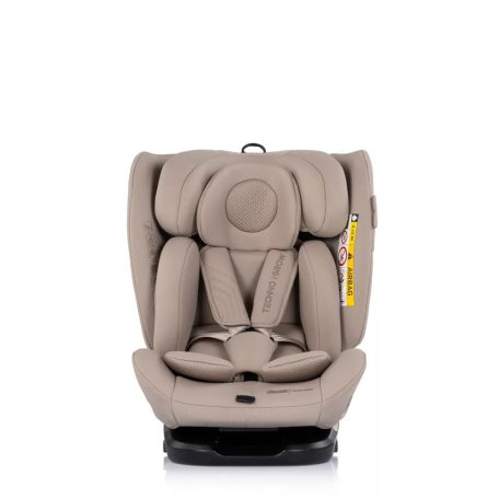 Chipolino Techno iGrow autósülés Isofix 40-150cm - latte 
