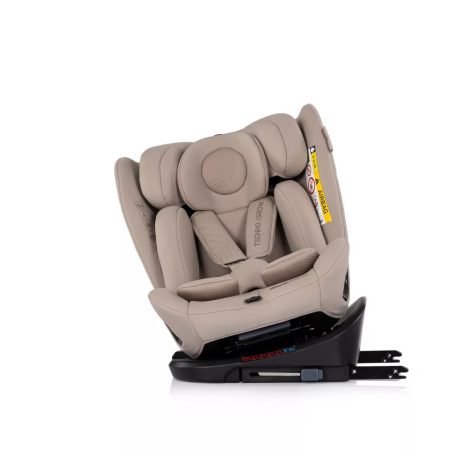 Chipolino Techno iGrow autósülés Isofix 40-150cm - latte 