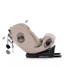 Chipolino Techno iGrow autósülés Isofix 40-150cm - latte 
