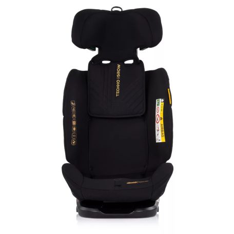 Chipolino Techno iGrow autósülés Isofix 40-150cm - noir 