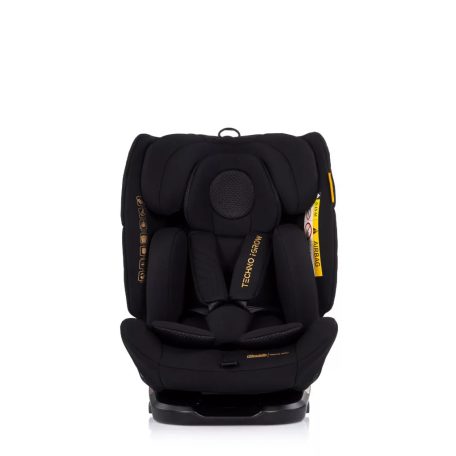 Chipolino Techno iGrow autósülés Isofix 40-150cm - noir 