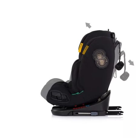 Chipolino Techno iGrow autósülés Isofix 40-150cm - noir 