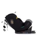 Chipolino Techno iGrow autósülés Isofix 40-150cm - noir 