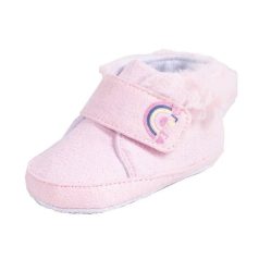 Yo! babakocsi cipő 0-6 hó - rózsaszín szivárvány 