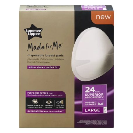 Tommee Tippee Made for Me Eldobható Melltartóbetét 24db – L méret