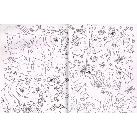 Gyémántos kifestő - Unikornisok 