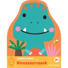12 darabos kirakós - Dinoszauruszok 
