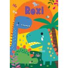 12 darabos kirakós - Dinoszauruszok 
