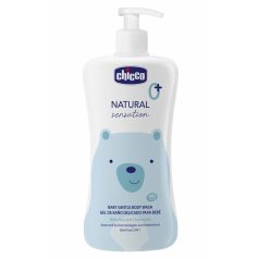   Chicco Gyengéd babafürdető 500 ml Natural Sensation Aloe és Kamilla kivonattal 0+
