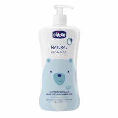   Chicco Gyengéd babafürdető 500 ml Natural Sensation Aloe és Kamilla kivonattal 0+