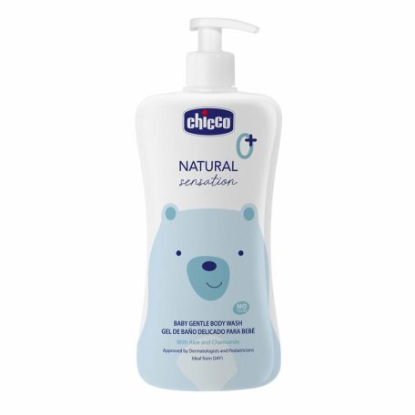 Chicco Gyengéd babafürdető 500 ml Natural Sensation Aloe és Kamilla kivonattal 0+