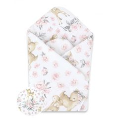 Baby Shop kókuszpólya 75x75cm - rózsaszín őzike