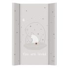 Ceba Baby merev pelenkázó lap 50*70 cm - Basic Polar Bears