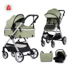 Chipolino Vista 3:1 babakocsi mózessé alakítható sportrésszel - Basil