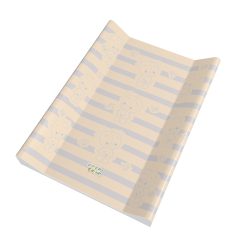   Babastar merev pelenkázó lap 50*70 cm - levendula apró maci + pillangó 