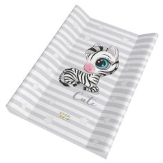   Babastar merev pelenkázó lap 50*70 cm - Világos szürke zebra