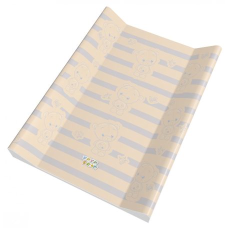 Babastar puha 2 ékes pelenkázó lap 50*70 cm - Levendula apró maci + pillangó 