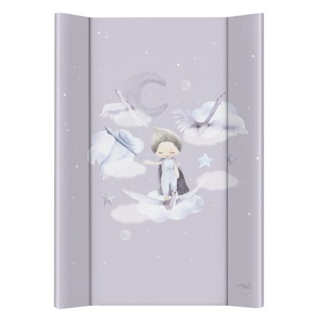 Ceba Baby merev pelenkázó lap 50*70 cm - Basic Wild Swans