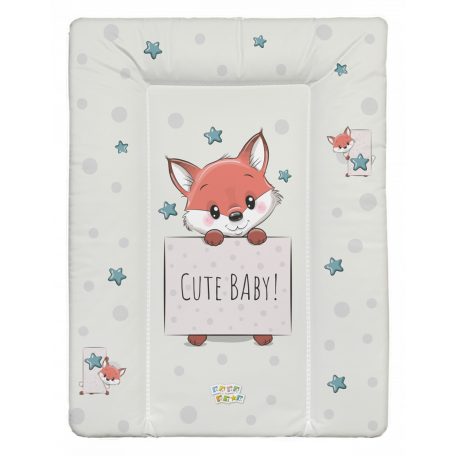 Babastar puha pelenkázó lap 50*70 cm - Levendula csillagos róka