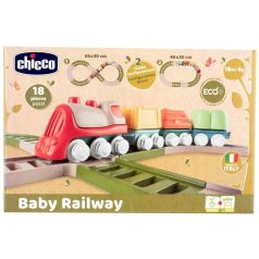 Chicco Baby Railway ECO+ Baba Vasút 18 db-os 12h+