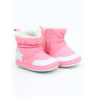 Yoclub Bébi Cipő 0-6 hó - Rózsaszín Fehér Csillaggal