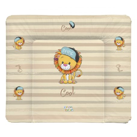 Babastar puha pelenkázó lap 85*75 cm - Beige oroszlán