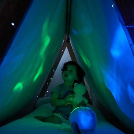 Chicco Jegesmedve projektor kiságyra, asztalra 0+ hó - Neutral