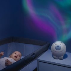   Chicco Jegesmedve projektor kiságyra, asztalra 0+ hó - kék 