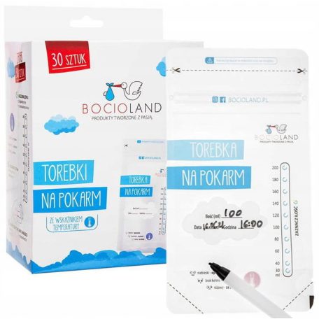 Bocioland tejtároló zacskó 200 ml - 30 db 