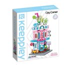 QMAN® K28005 Keeppley készségfejlesztő építőjáték lányoknak 300 db építőkocka - Mojito koktélbár