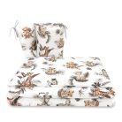 Baby Shop 3 részes ágynemű garnitúra - Szavannai állatok