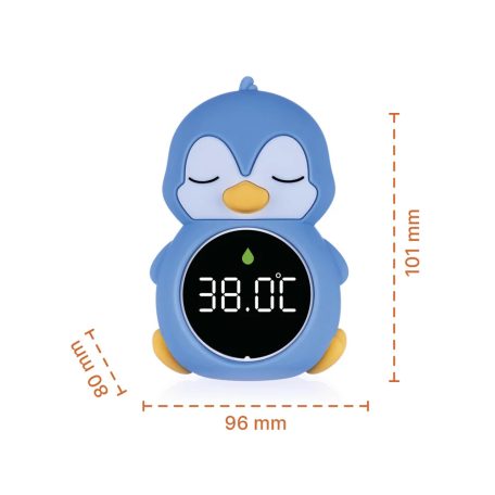 Zopa Szilikon digitális hőmérő 3 az 1-ben - Penguin