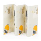 PETITE&MARS Összehajtható játszószőnyeg Campy Mountains&Triangles