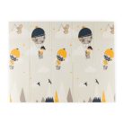 PETITE&MARS Összehajtható játszószőnyeg Campy Mountains&Triangles