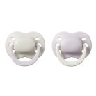 Tommee Tippee Newborn Újszülött szilikon cumi 0-2 hó 2 db - Lila/Krém